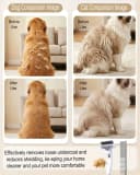 Undercoat Rake for Dogs and Cats