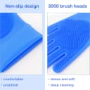 Silicone Pet Grooming Gloves Dog Washing Gloves for Bathing Massaging