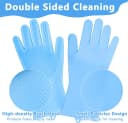 Pet Grooming Gloves—Dog Washing Gloves with High-Density Teeth
