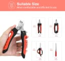 Dog Nail Clippers Trimmer Set — Quick Safety Guard to Avoid Over-Cutting