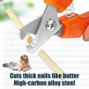 Dog Nail Trimmers #767C — Large and Small Breed Pet Nail Clippers