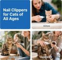 Cat Nail Clipper — Adjustable Trimming Hole with Hidden Nail File