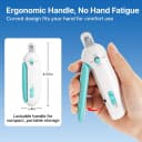 Cat Nail Clipper — Adjustable Trimming Hole with Hidden Nail File