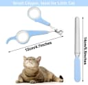 4 Pieces Dog Nail Clippers Kit Dog and Cat Pets Nail Clipper and Trimmer