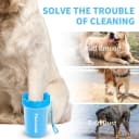Professional 7 in 1 Dog Paw Cleaner for Dogs and Cats - Includes 1 Portable Paw Washer