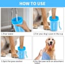 Professional 7 in 1 Dog Paw Cleaner for Dogs and Cats - Includes 1 Portable Paw Washer