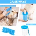 Professional 7 in 1 Dog Paw Cleaner for Dogs and Cats - Includes 1 Portable Paw Washer