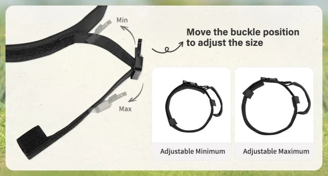 Tactical Dog Collar for Large Dogs — Traffic Control Handle — Adjustable Collar for Medium and Large Dogs