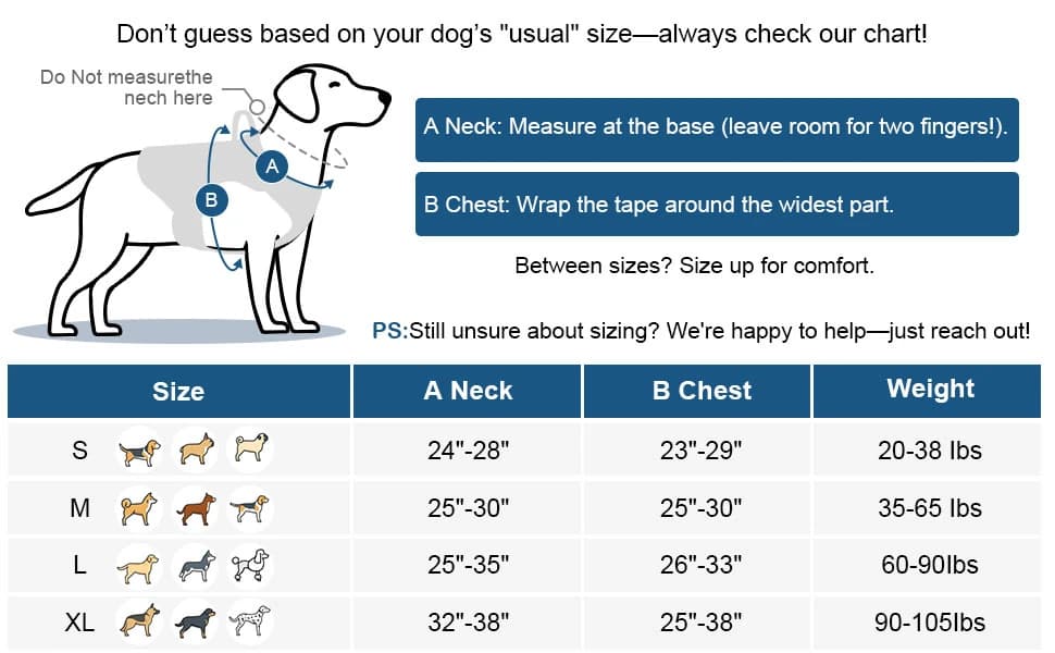 Tactical Dog Harness Service Vest for Medium Dogs Black M — PLEASE MEASURE YOUR DOG BEFORE ORDERING