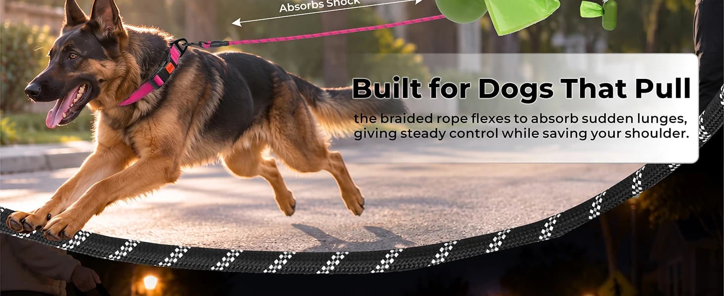 Rope Dog Leash for Medium and Large Dogs — product details
