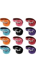 12 Pcs Double Sided Reflective Dog Leash — product details