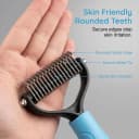 Double Sided Dematting Comb for Cats and Dogs