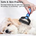 3-in-1 Professional Pet Grooming Brush for Dogs and Cats – Dematting Comb
