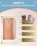 Dog Brush for Shedding | Pet pro Grooming Tool — Cat Grooming Supplies
