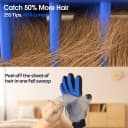 Pet Hair Removal Glove with 255 Silicone Tips for Dogs and Cats