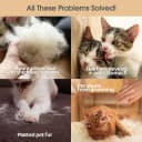 Pet Hair Removal Glove with 255 Silicone Tips for Dogs and Cats