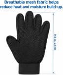 Pet Hair Removal Glove for Dogs and Cats