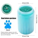 Dog Paw Cleaner for Dogs — Dog Paw Washer Cat Foot Washer Feet Cleaner Medium