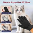 3PCS Lint Brush and Carpet Scraper & Pet Hair Remover for Furniture