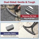3PCS Lint Brush and Carpet Scraper & Pet Hair Remover for Furniture