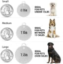 Colorful Dog Tags Personalized