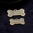 Personalized Brass Bone Shapes Dog Tag — Custom Engraved Pet Name ID Tag