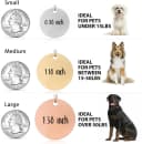 Double Colors Personalized Dog Tag