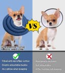 Soft Dog Cones — Recovery Dog Donut Collar After Surgery- Cone of Shame Alternative