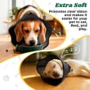 Soft Dog Cone Collar — Adjustable Elizabethan Anti-Lick Pet Recovery Collar