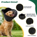 Soft Dog Cone Collar — Adjustable Elizabethan Anti-Lick Pet Recovery Collar