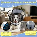 Dog Cone to Stop Licking — Soft Dog Cone Collar Alternative After Surgery