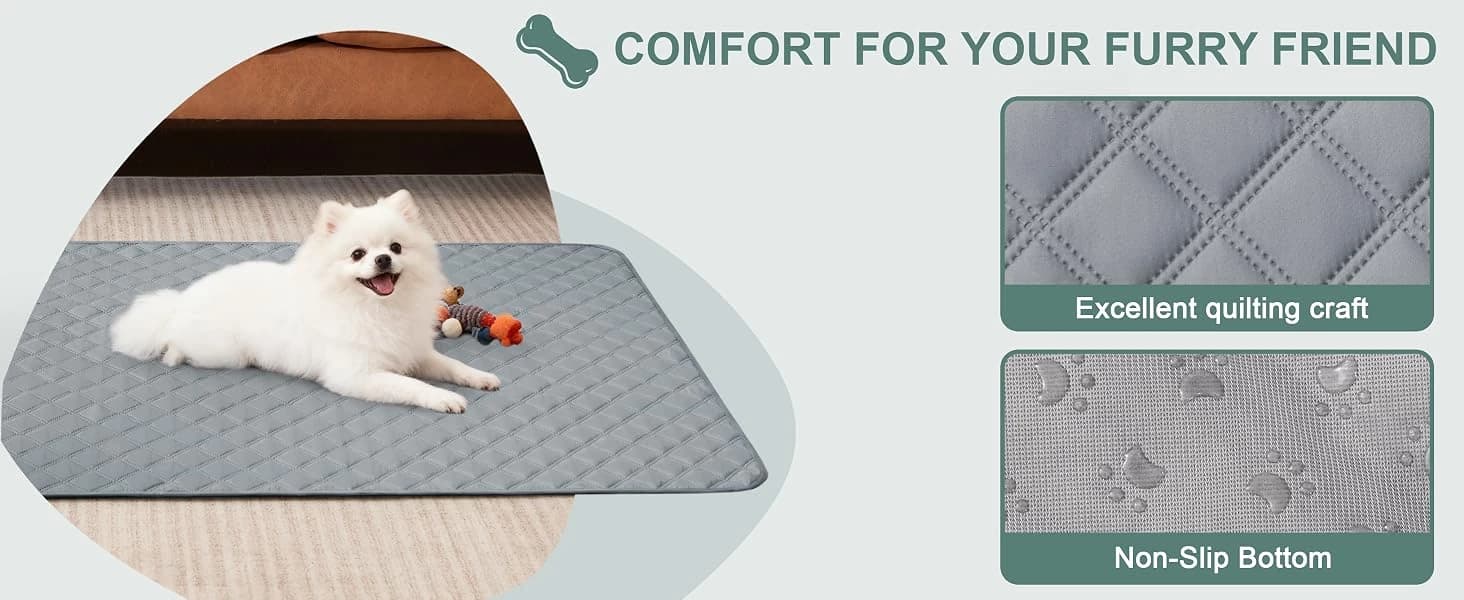 Reusable Washable Pee Pads for Dogs Large/Extra Large 36'' x 41'' 2 Pack — Absorbent Pet Puppy Dog Training — product details