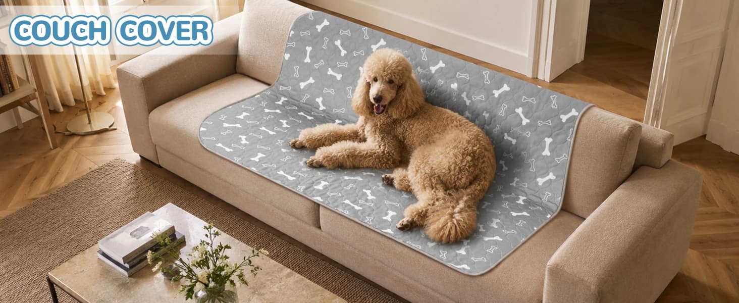 Washable Pee Pad for Dogs — 2 Pack Large Reusable Puppy Pads — product details