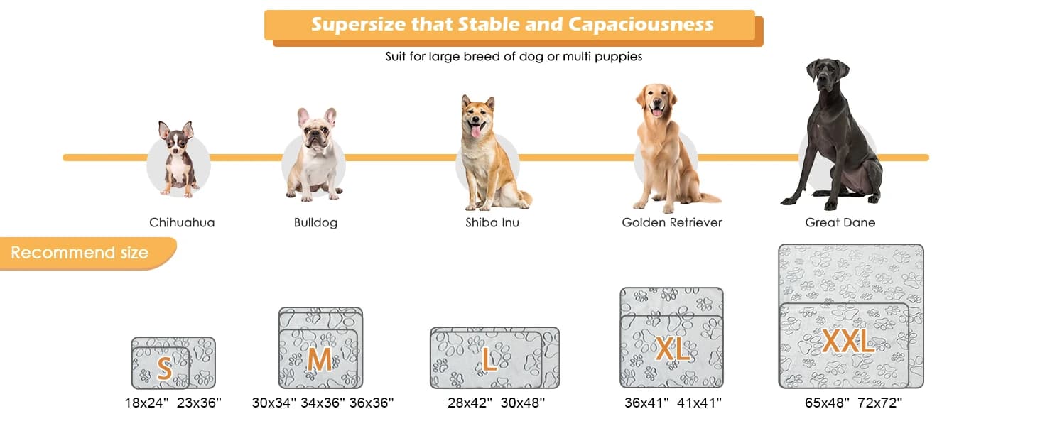 Reusable Puppy Pads — Washable Pee Pads — product details
