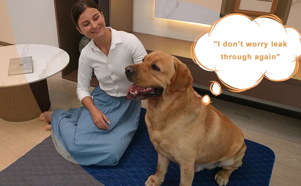 2Pack Pee Pads for Dogs Washable 53”x53” — product details