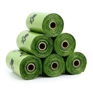 Dog Poop Bag Biodegradable 540 Count Dog Waste Bags with Dispenser Scented — Change Ourselves — Not the Nature!