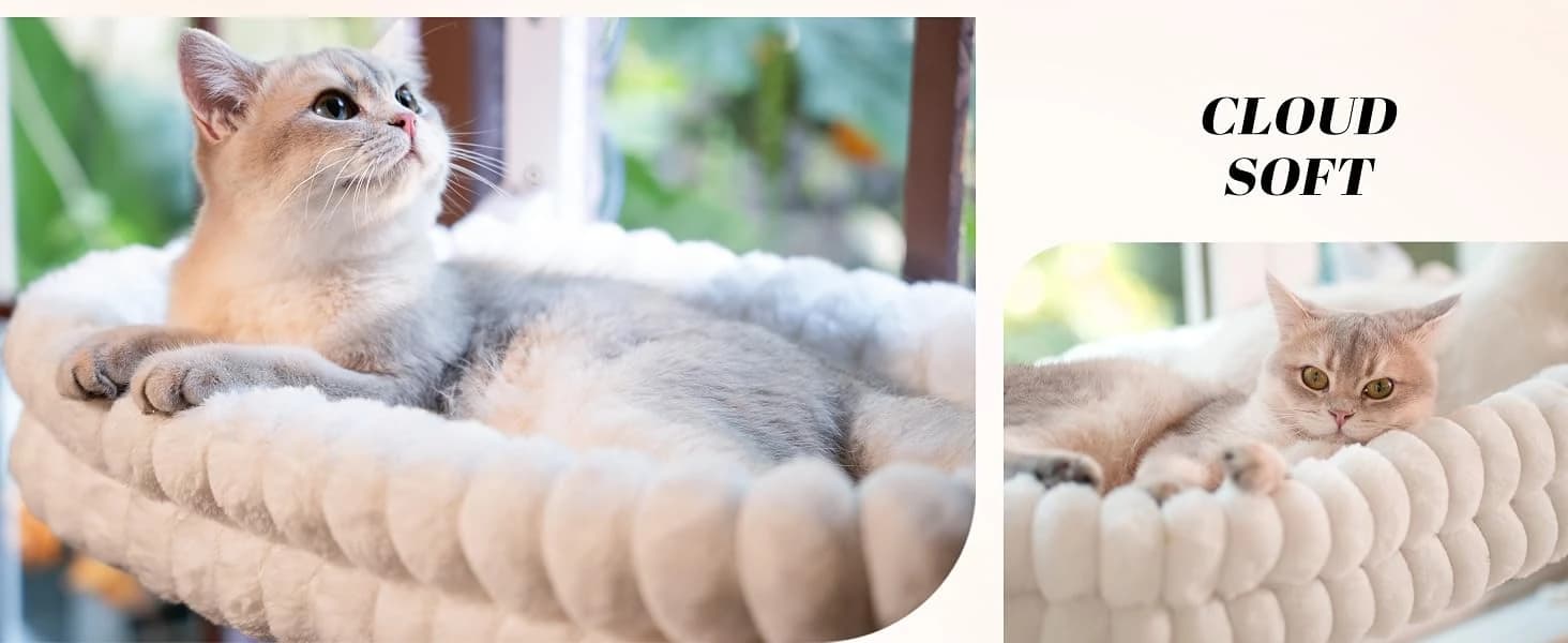 Cat Window Perch for Indoor Cats Hammock for Window with Reversible Cushion — product details
