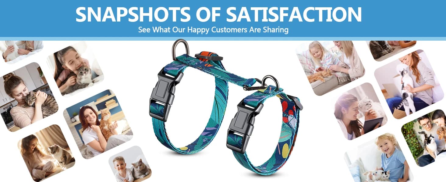 Cat Harness and Leash Set — Escape Proof Cat Harnesses — product details