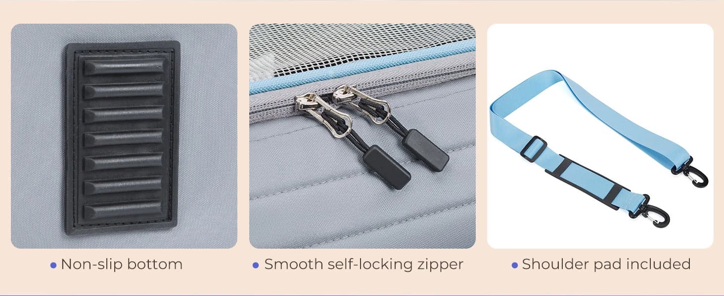 Top-Expandable Pet Carrier: Airline Approved Pet Travel Bag for Cats/Dogs Up to 20 Lbs | Soft-Sided — product details
