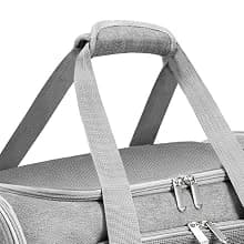 Soft-Sided Cat/Dog/Pet Carrier — Collapsible Pets Travel Carriers — Padded Handle
