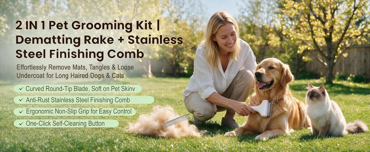 Undercoat Rake for Dogs and Cats — product details