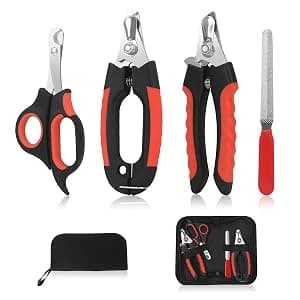 Dog Nail Clippers Trimmer Set — Quick Safety Guard to Avoid Over-Cutting — Specifications