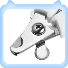 4 Pieces Dog Nail Clippers Kit Dog and Cat Pets Nail Clipper and Trimmer — Non-slip Rubber Coating