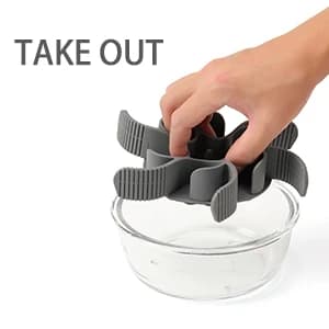 Dog Slow Feeder Bowls — Silicone Spiral Pet Food Feeder Insert to Slow Eating — Easy to Use and Clean