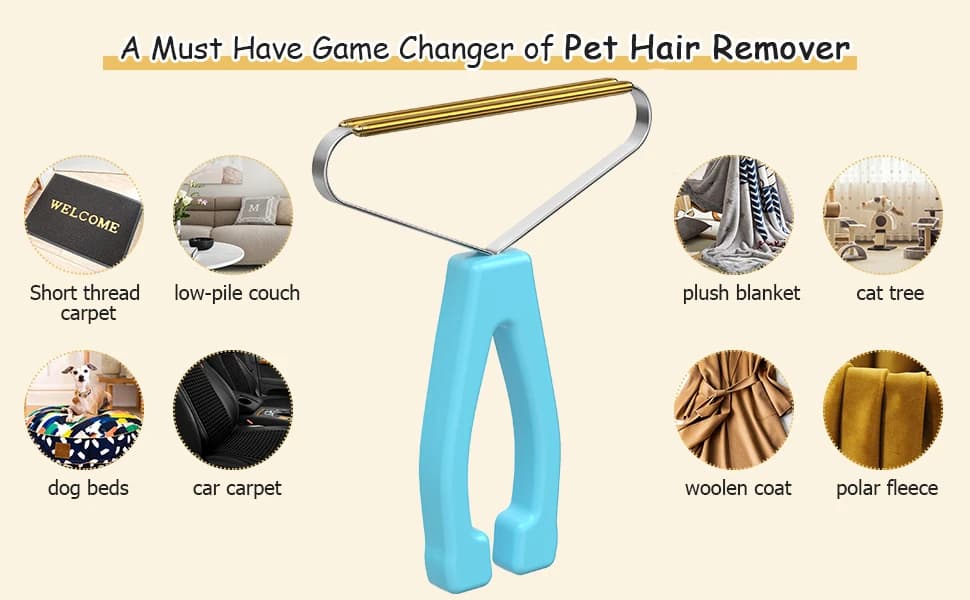 Pet Hair Remover — Dog and Cat Hair Remover — To meet your usage of different occasions — we offer 2 different types.
