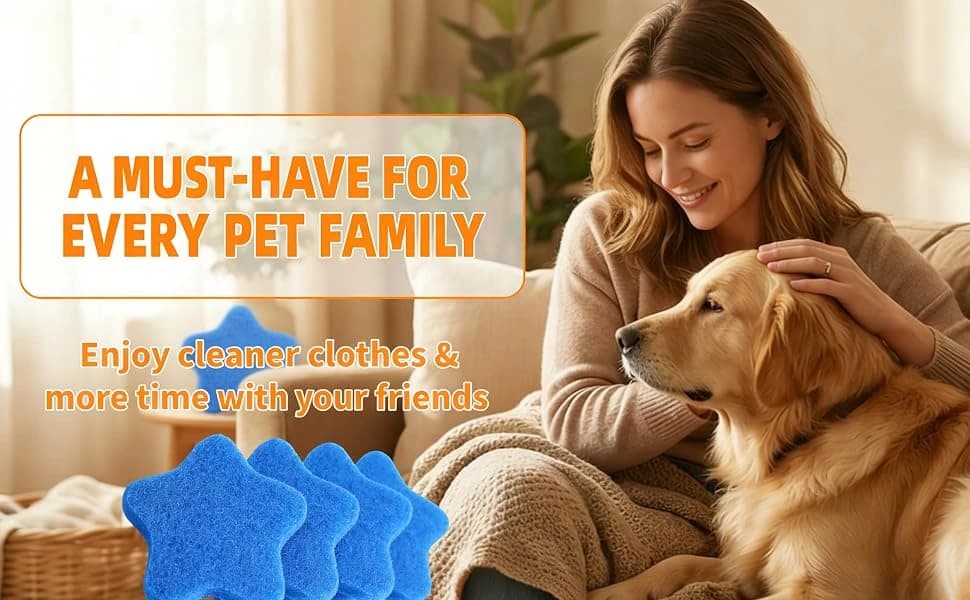 6 PCS Pet Hair Remover for Laundry – Effectively Removes Fur — product details