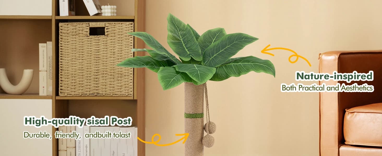 Tall Cat Scratching Post — Cat Toys — product details