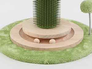 45'' Extra Tall Cat Scratching Post for Large, Heavy Duty Scratcher Tree — SCRATCHING POSTS for INDOOR CATS ADULTS