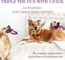 Tough Dog Toys for Aggressive Chewers 3 Pack — Indestructible Dog Toys for Large Dogs