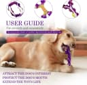 Tough Dog Toys for Aggressive Chewers 3 Pack — Indestructible Dog Toys for Large Dogs